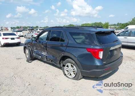 2022 Ford Explorer Xlt z USA, uszkodzony, nr VIN 1FMSK8DH9NGA22459